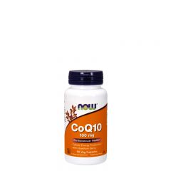NOW - COQ10 - 100 MG - CARDIOVASCULAR HEALTH - 90 KAPSZULA (CO Q10, KOENZIM Q10)