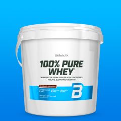 BioTech USA - 100% PURE WHEY - PROTEIN DRINK POWDER - 4000 G (4 KG)