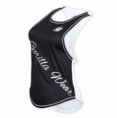 GORILLA WEAR - FLORIDA STRINGER TANK TOP BLACK/WHITE NŐI TRIKÓ