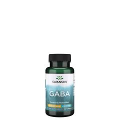 SWANSON - GABA 500 MG - GAMMA AMINOBUTYRIC ACID - 100 KAPSZULA