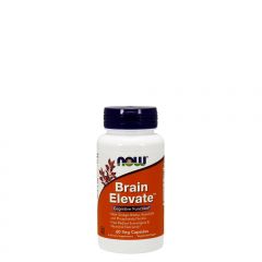 NOW - BRAIN ELEVATE - WITH GINKGO, ROSEOX AND PHOSPHATIDYL SERINE - 60 KAPSZULA