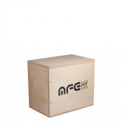MFEFIT - PLYOMETRIC BOX - SMALL - KISMÉRETŰ PLYO DOBOZ FÁBÓL - 30 x 40 x 46 CM