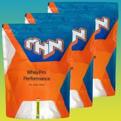 MHN SPORT SUPPLEMENTS - WHEY PRO PERFORMANCE - 3 x 1000 G