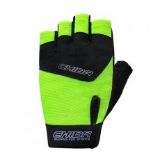 CHIBA - ULTRA WORKOUT GLOVES - NEON/FEKETE EDZŐKESZTYŰ