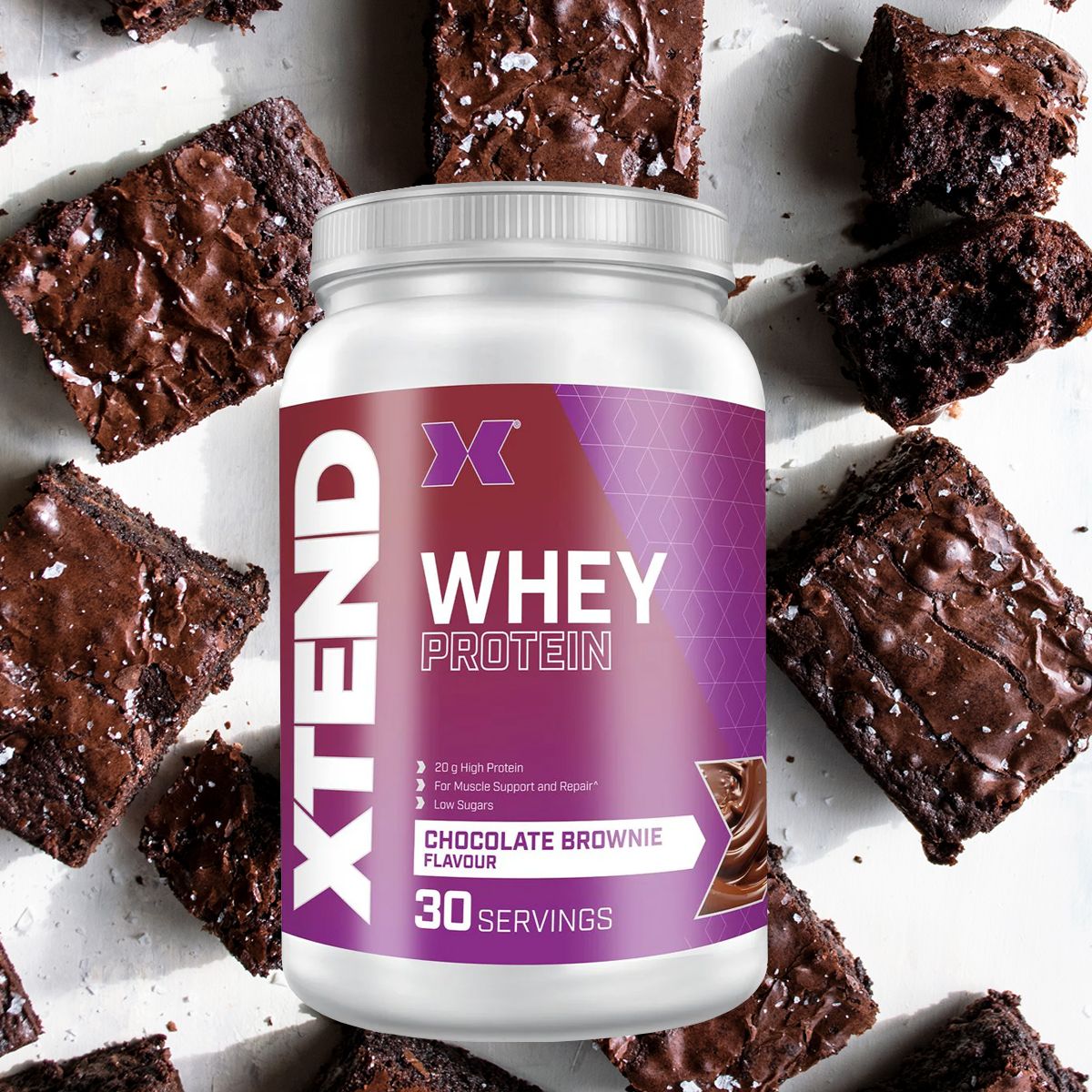 SCIVATION - XTEND WHEY PROTEIN - 900 G - CHOCOLATE BROWNIE