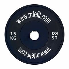 MFEFIT - CROSSTRAINING BUMPER PLATE - LEDOBHATÓ SÚLYTÁRCSA - 15 KG