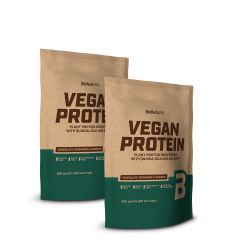 BioTech USA - VEGAN PROTEIN - PLANT PROTEIN DRINK POWDER - 2 x 500 G