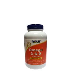 NOW - OMEGA 3-6-9 - 1000 MG - 250 KAPSZULA