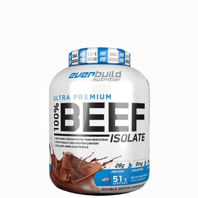 EVERBUILD NUTRITION - ULTRA PREMIUM 100% BEEF ISOLATE - 1816 G