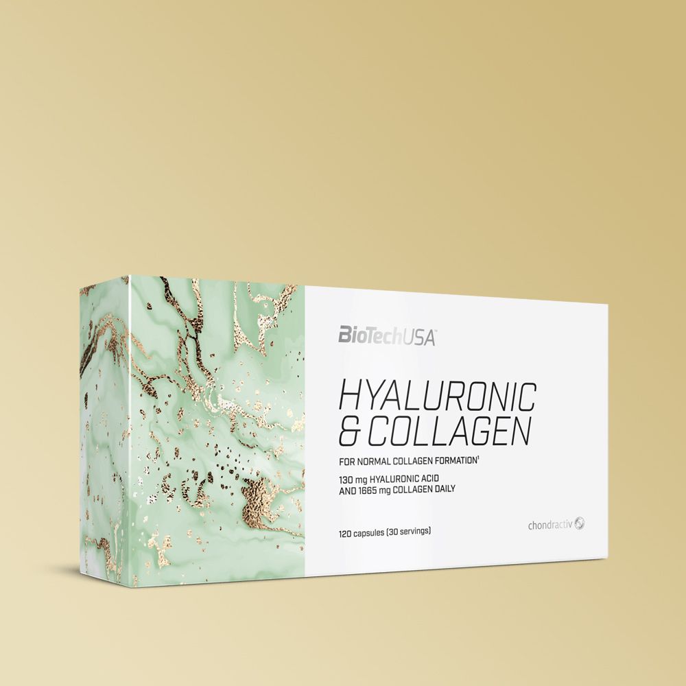 BioTech USA - HYALURONIC & COLLAGEN - 120 KAPSZULA