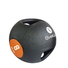 SVELTUS - DOUBLE GRIP MEDICINE BALL - FOGANTYÚS MEDICIN LABDA - 8 KG