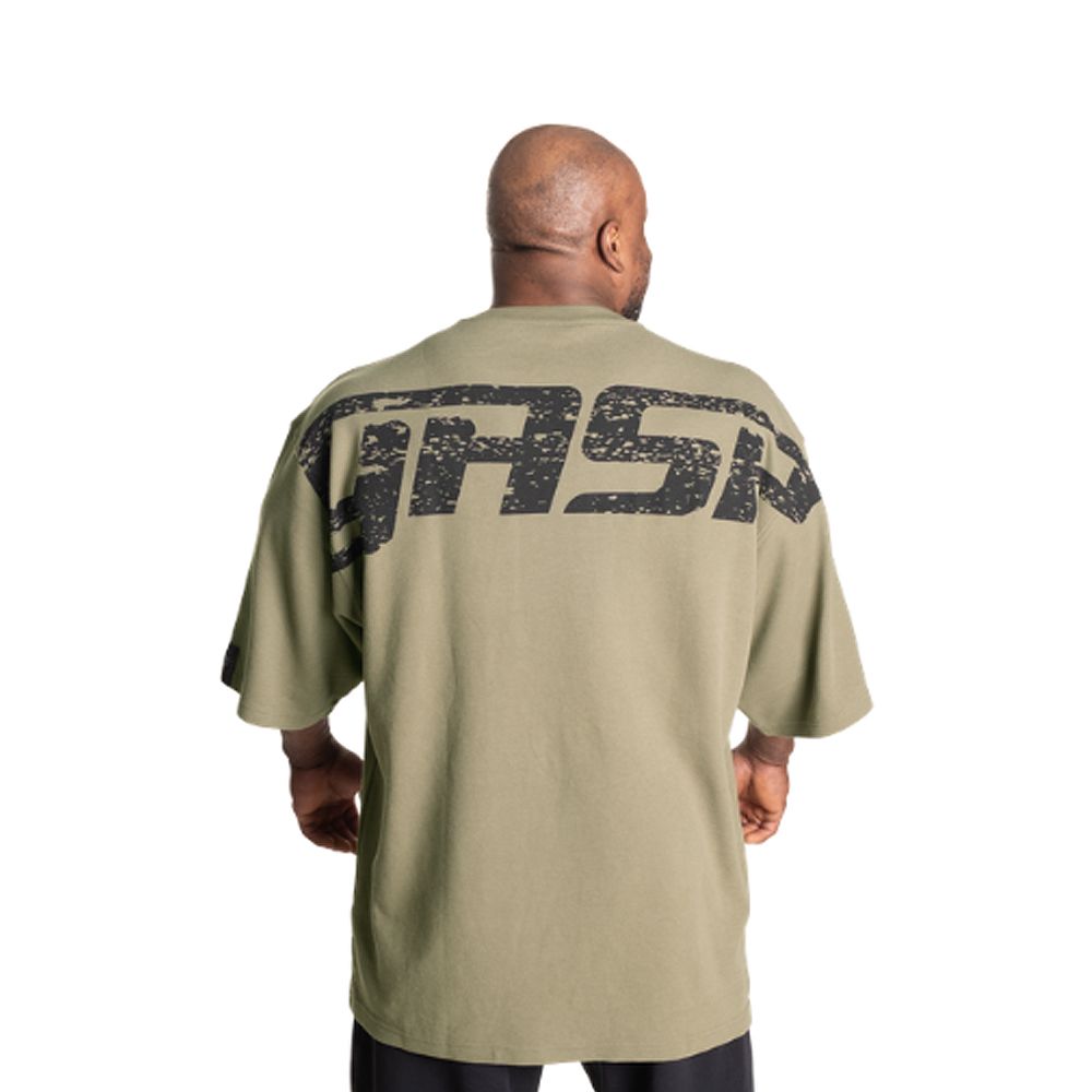 GASP INC - ORIGINAL TEE - FÉRFI PÓLÓ - MOSOTT ZÖLD