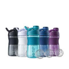 BLENDER BOTTLE - SPORTMIXER TWIST SHAKER BOTTLE - 590 ML - BLACK