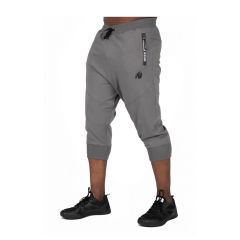 GORILLA WEAR - KNOXVILLE 3/4 SWEATPANTS - GREY - KNOXVILLE 3/4-ES MELEGÍTŐNADRÁG - SZÜRKE