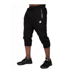 GORILLA WEAR - KNOXVILLE 3/4 SWEATPANTS - BLACK - KNOXVILLE 3/4-ES MELEGÍTŐNADRÁG - FEKETE