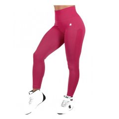 GORILLA WEAR - HILTON SEAMLESS LEGGINGS - FUCHSIA - HILTON VARRÁS NÉLKÜLI LEGGINGS - FUKSZIA