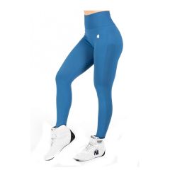 GORILLA WEAR - HILTON SEAMLESS LEGGINGS - BLUE - HILTON VARRÁS NÉLKÜLI LEGGINGS - KÉK