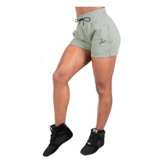 GORILLA WEAR - PIXLEY SWEATSHORTS - LIGHT GREEN - PIXLEY MELEGÍTŐ RÖVIDNADRÁG - VILÁGOS ZÖLD