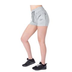 GORILLA WEAR - PIXLEY SWEATSHORTS - GREY - PIXLEY MELEGÍTŐ RÖVIDNADRÁG - SZÜRKE