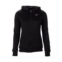 GORILLA WEAR - PIXLEY ZIPPED HOODIE - BLACK - PIXLEY CIPZÁRAS KAPUCNIS PULÓVER - FEKETE