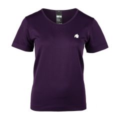 GORILLA WEAR - NEIRO SEAMLESS T-SHIRT - PURPLE - NEIRO VARRÁS NÉLKÜLI PÓLÓ - LILA