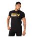 GORILLA WEAR - CLASSIC T-SHIRT - BLACK/GOLD - KLASSZIKUS PÓLÓ - FEKETE/ARANY