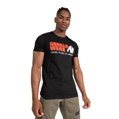 GORILLA WEAR - CLASSIC T-SHIRT - BLACK - KLASSZIKUS PÓLÓ - FEKETE