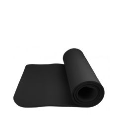 POWER SYSTEM - FITNESS YOGA MAT PLUS - FITNESZ ÉS JÓGASZŐNYEG PS 4017 - 180 x 61 x 1 CM - FEKETE
