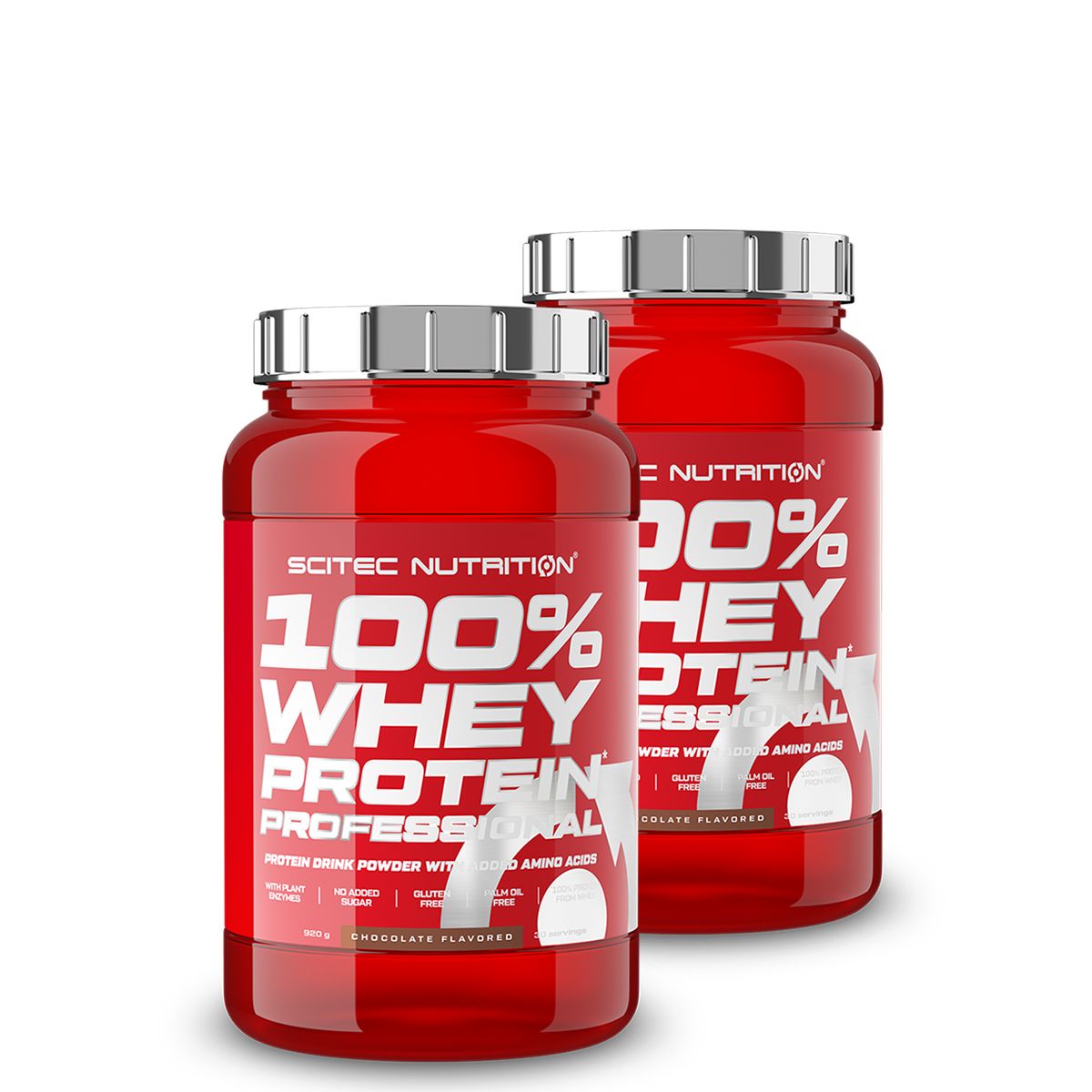 SCITEC NUTRITION - 100% WHEY PROTEIN PROFESSIONAL - 2 x 920 G