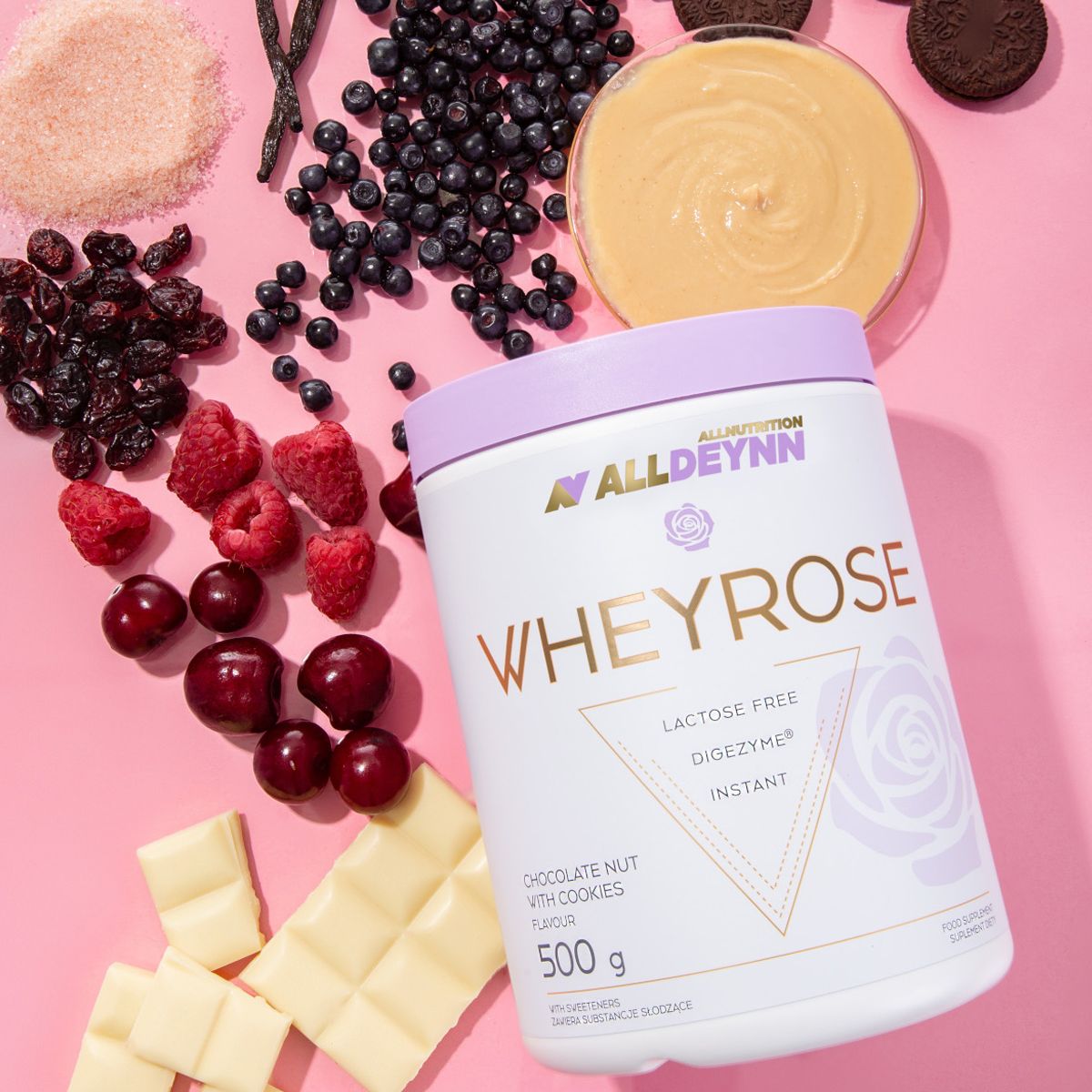 ALLNUTRITION - ALLDEYNN WHEYROSE - 500 G