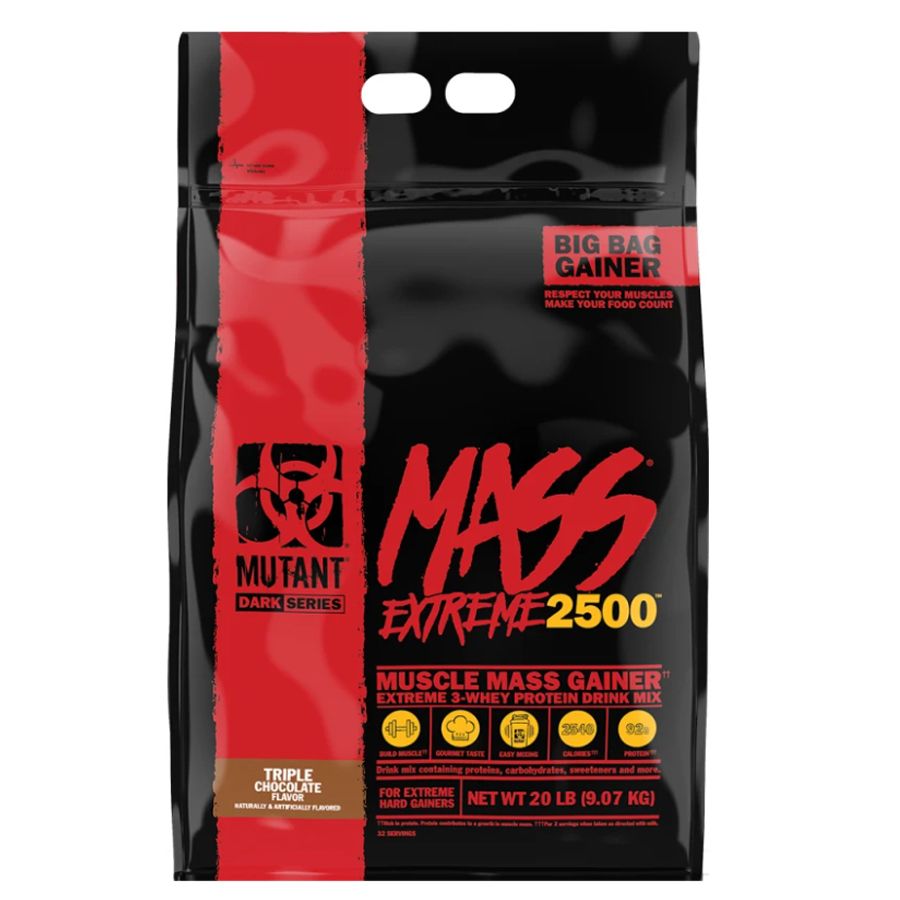 MUTANT MASS XXXTREME 2500 - SUPER MUSCLE MASS GAINER - 9070 G