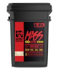 MUTANT MASS XXXTREME 2500 - SUPER MUSCLE MASS GAINER - 22 LBS - 10 KG