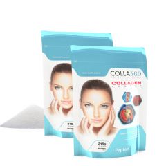 COLLANGO - COLLAGEN POWDER NATURAL - ÍZESÍTETLEN KOLLAGÉN POR PEPTAN® MARHAKOLLAGÉNBŐL - 2 x 315 G