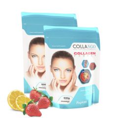 COLLANGO - COLLAGEN POWDER - ÍZESÍTETT KOLLAGÉN POR PEPTAN® MARHAKOLLAGÉNBŐL - 2 x 330 G