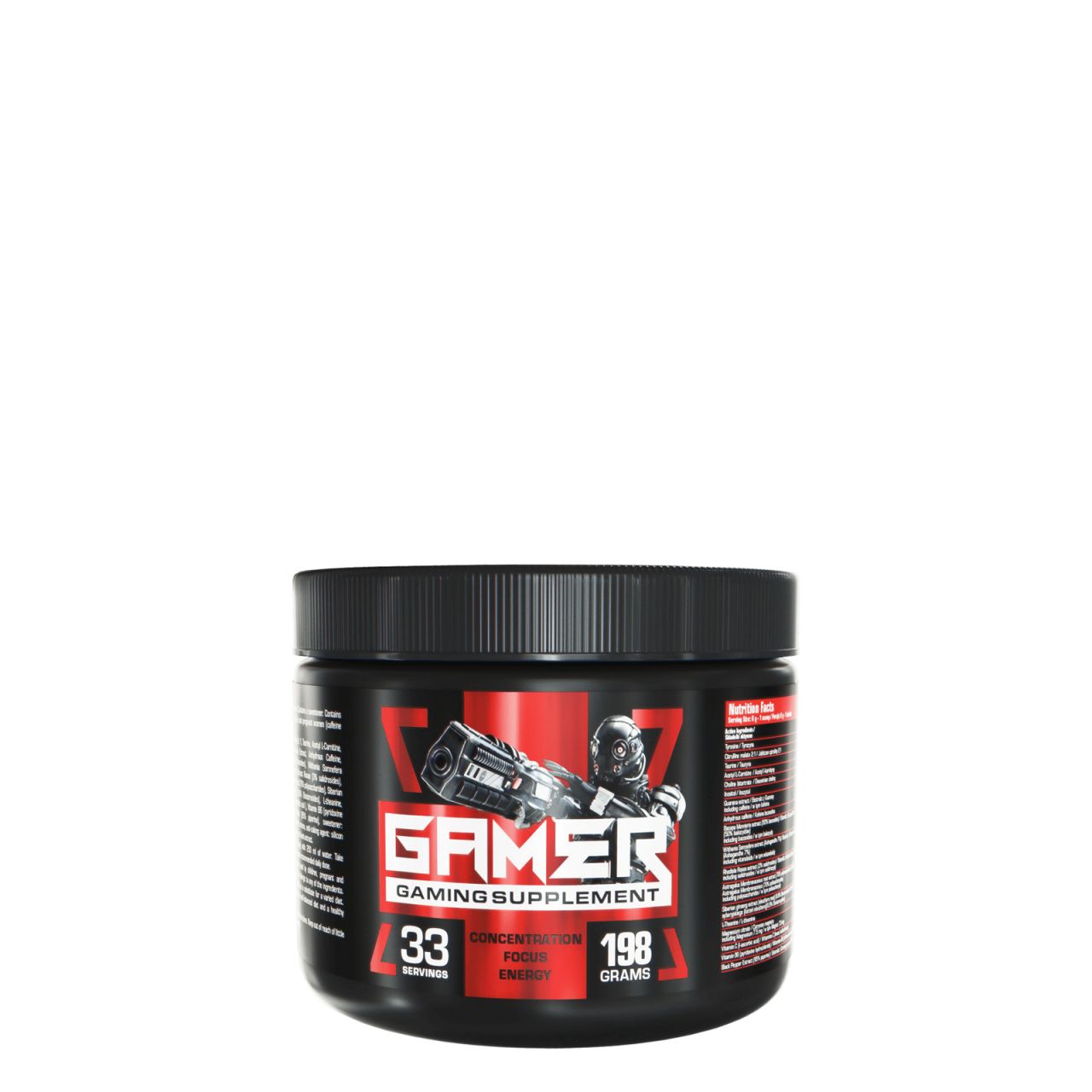 7 NUTRITION - GAMER - CONCENTRATION, FOCUS, ENERGY - 198 G