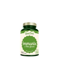 GREENFOOD NUTRITION - IMMUNIX & BETA-GLUCANS - IMMUNERŐSÍTŐ KOMPLEX BÉTA-GLÜKÁNNAL - 90 KAPSZULA