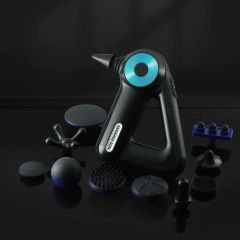 FITSTYLE - TRIANGLE FASCIA MASSAGE GUN - VIBRÁCIÓS MASSZÍROZÓ PISZTOLY 12 FEJJEL