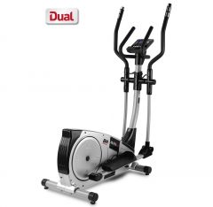 BH FITNESS - NLS12 DUAL ELLIPTICAL TRAINER - ELLIPSZIS TRÉNER, 10 KG LENDKERÉK, 120 KG TERHELHETŐSÉG