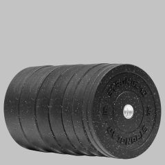 STRONGLAB - HEAVY DUTY CROSSTRAINING RUBBER BUMPER PLATE SET 100 - LEDOBHATÓ SÚLYTÁRCSA SZETT - 100 KG