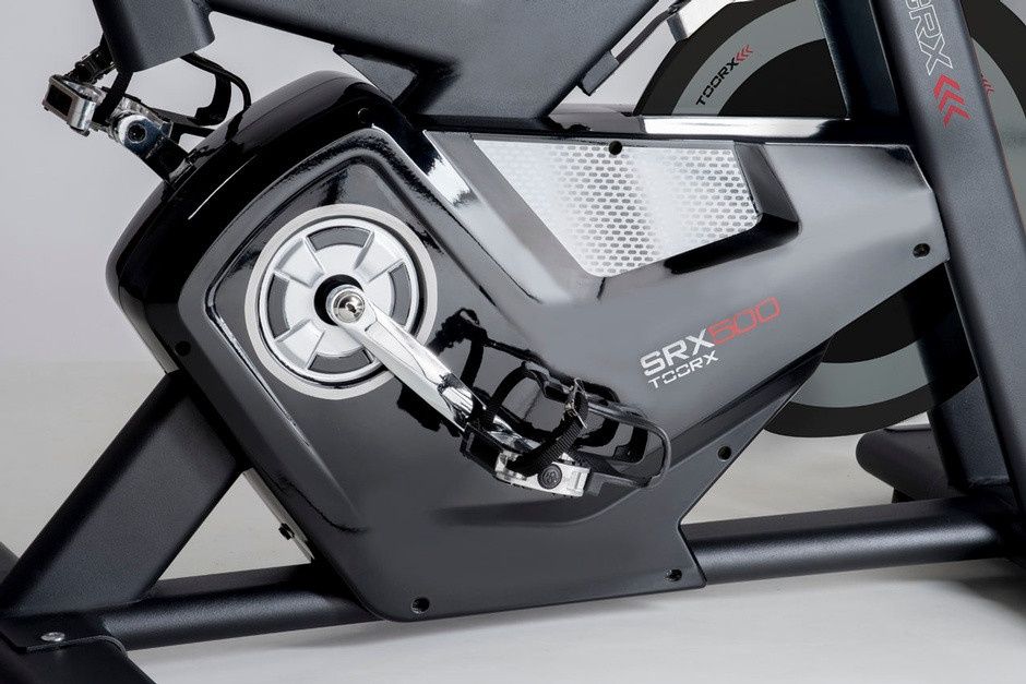 TOORX FITNESS - SRX 500 SPIN BIKE PRÉMIUM OTTHONI SPINNING KERÉKPÁR, 24 KG LENDKERÉK