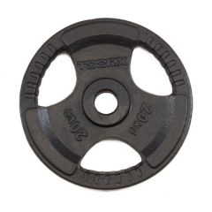 TOORX FITNESS - OLYMPIC RUBBER WEIGHT PLATE - GUMÍROZOTT OLIMPIAI SÚLYTÁRCSA - 20 KG