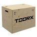 TOORX FITNESS - PLYO BOX LARGE - NAGYMÉRETŰ PLIOMETRIKUS DOBOZ FÁBÓL - 51x61x76 CM