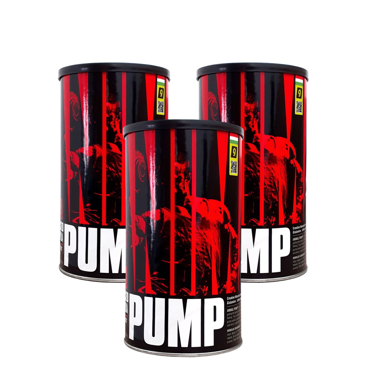 UNIVERSAL - ANIMAL PUMP - THE PRE WORKOUT MUSCLE VOLUMIZING STACK - 3 x 30 CSOMAG