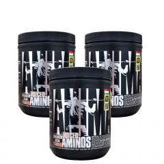 UNIVERSAL - ANIMAL JUICED AMINOS - THE ENHANCED AMINO STACK - 3 x 368 G