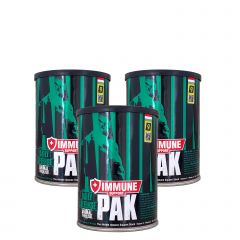 UNIVERSAL - ANIMAL IMMUNE PAK - NAPI IMMUNERŐSÍTŐ KOMPLEX SPORTOLÓKNAK 16 HATÓANYAGGAL - 3 x 30 CSOMAG