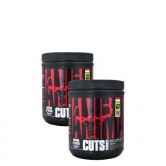 UNIVERSAL - ANIMAL CUTS POWDER - THERMOGENIC FAT BURNER - 2 x 248 G