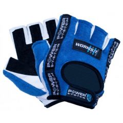 POWER SYSTEM - GLOVES WORKOUT-BLUE PS 2200 - FITNESS KESZTYŰ KÉK