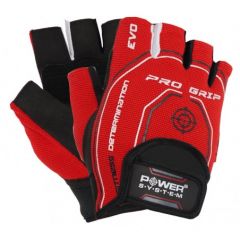 POWER SYSTEM - GLOVES PRO GRIP EVO-RED PS 2260 E - FITNESS KESZTYŰ PIROS