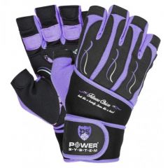 POWER SYSTEM - GLOVES FITNESS CHICA-PURPLE PS 2710 - NŐI FITNESS KESZTYŰ LILA