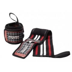 POWER SYSTEM- WRIST WRAPS-RED PS 3500 - FITNESS CSUKLÓBANDÁZS PIROS